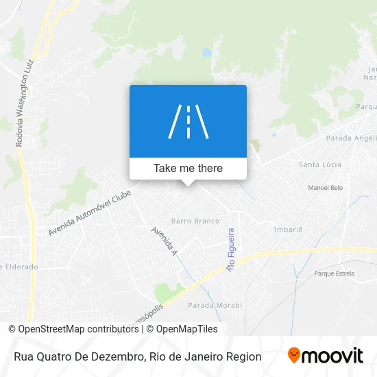 Rua Quatro De Dezembro map
