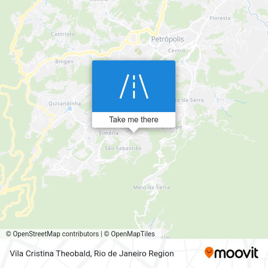 Vila Cristina Theobald map