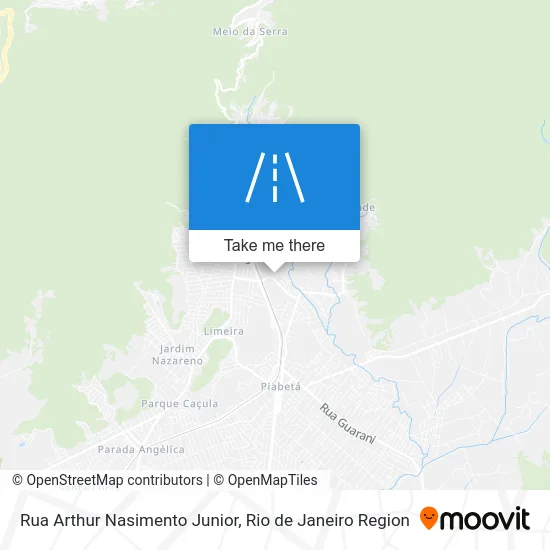 Rua Arthur Nasimento Junior map