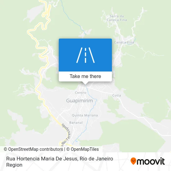 Rua Hortencia Maria De Jesus map