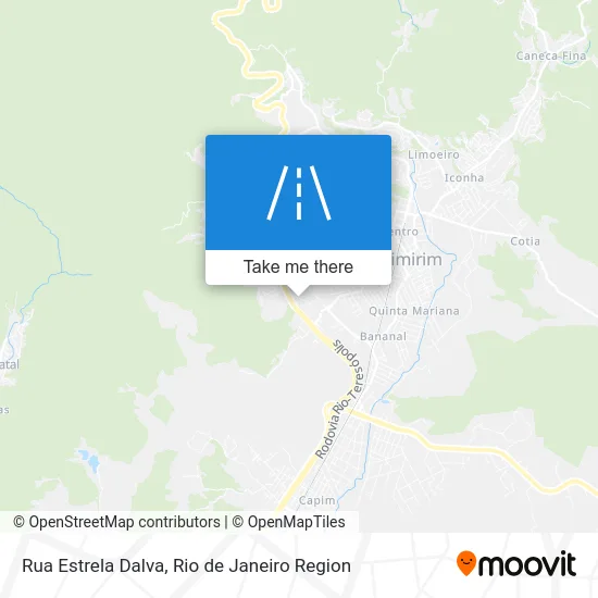 Rua Estrela Dalva map