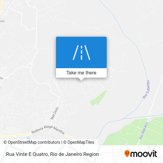 Rua Vinte E Quatro map