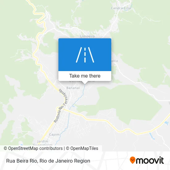 Rua Beira Rio map