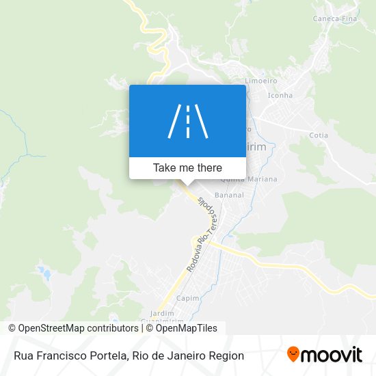 Rua Francisco Portela map