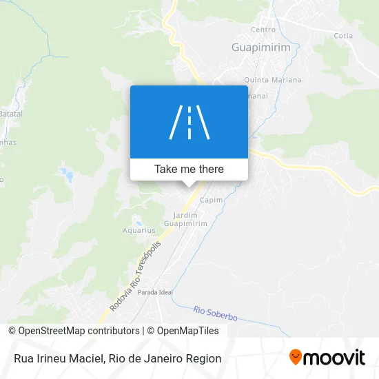 Rua Irineu Maciel map