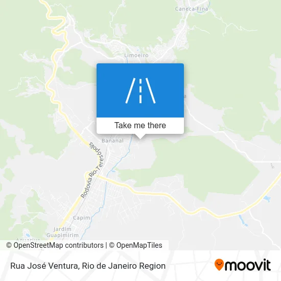 Rua José Ventura map