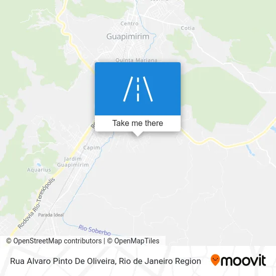 Rua Alvaro Pinto De Oliveira map