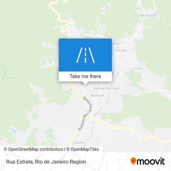 Rua Estrela map