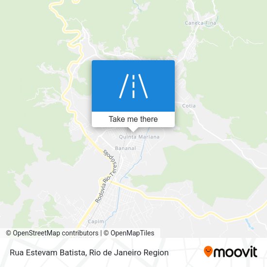 Rua Estevam Batista map