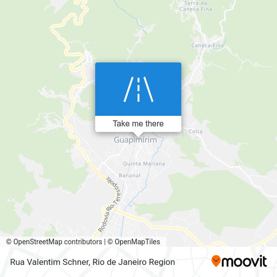 Rua Valentim Schner map