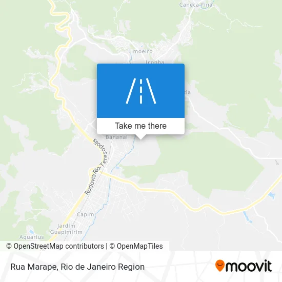 Rua Marape map