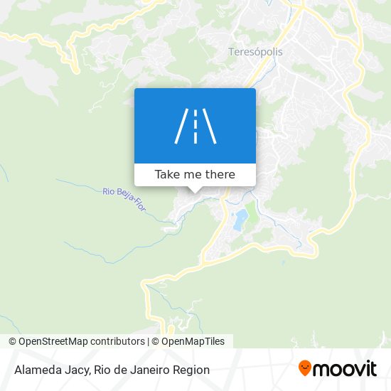 Alameda Jacy map