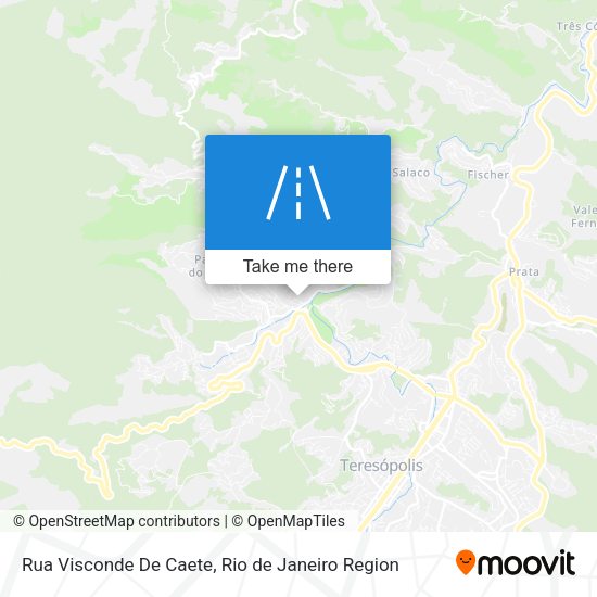 Rua Visconde De Caete map