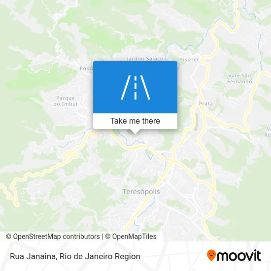Rua Janaina map