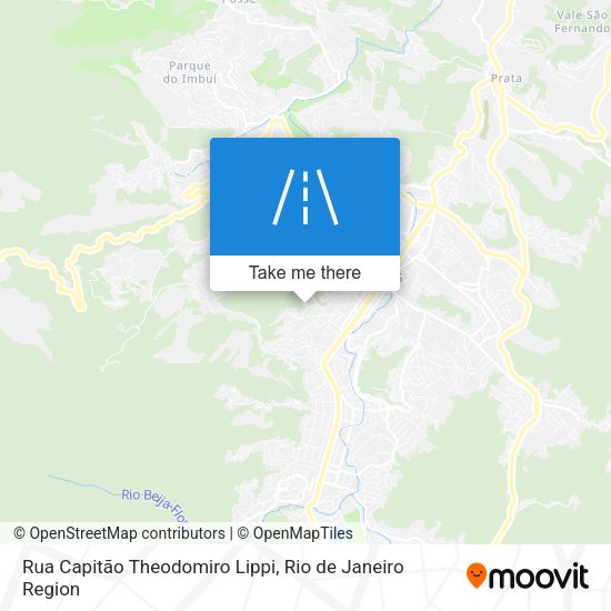 Rua Capitão Theodomiro Lippi map