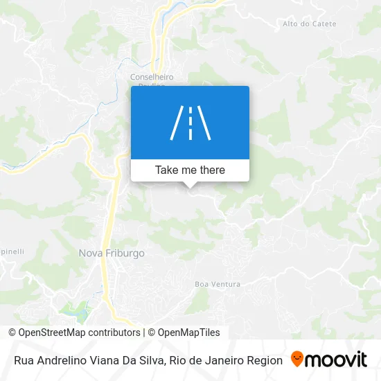 Rua Andrelino Viana Da Silva map