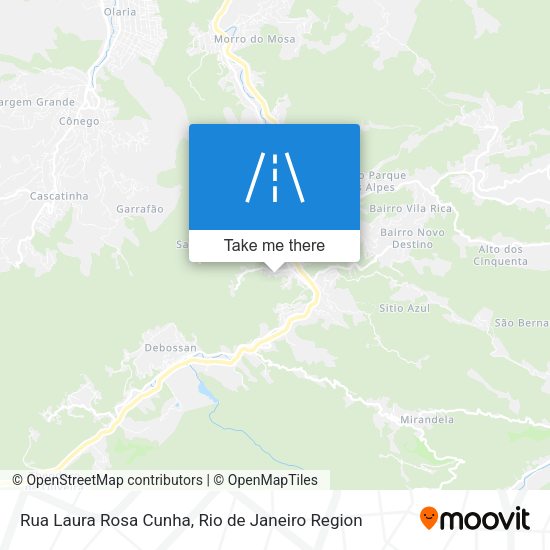 Rua Laura Rosa Cunha map