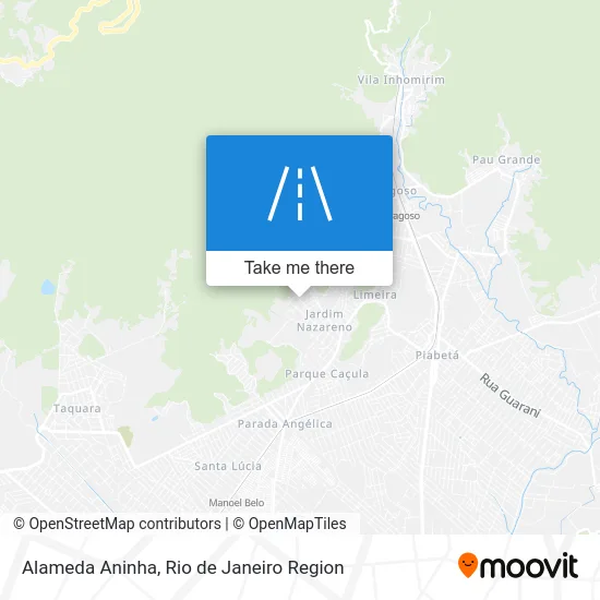 Alameda Aninha map