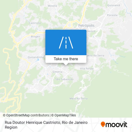 Rua Doutor Henrique Castrioto map