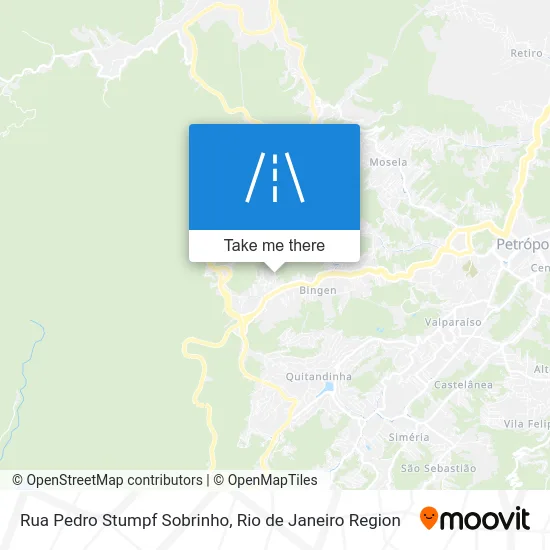 Rua Pedro Stumpf Sobrinho map
