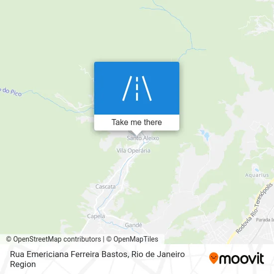 Rua Emericiana Ferreira Bastos map
