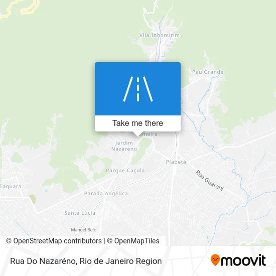 Rua Do Nazaréno map