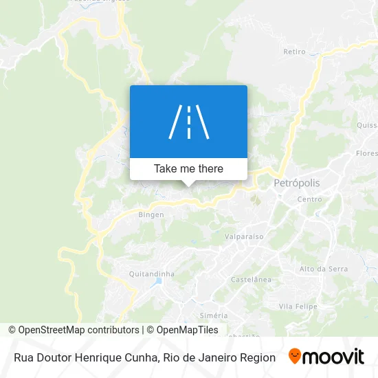Rua Doutor Henrique Cunha map