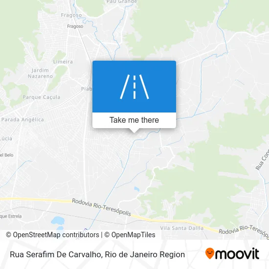 Rua Serafim De Carvalho map