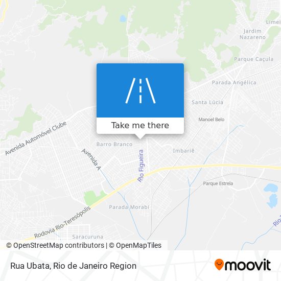 Mapa Rua Ubata