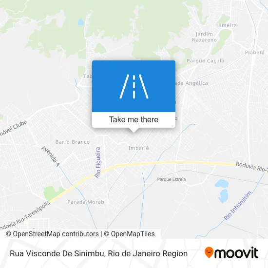 Rua Visconde De Sinimbu map