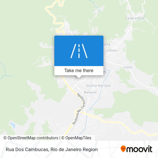 Rua Dos Cambucas map
