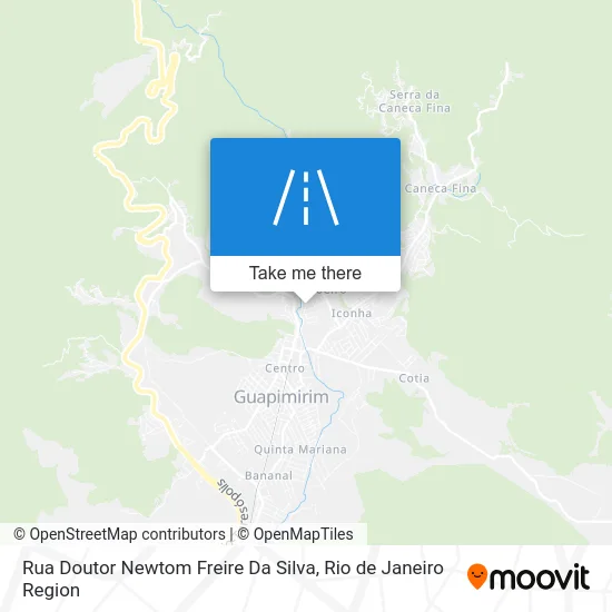 Rua Doutor Newtom Freire Da Silva map