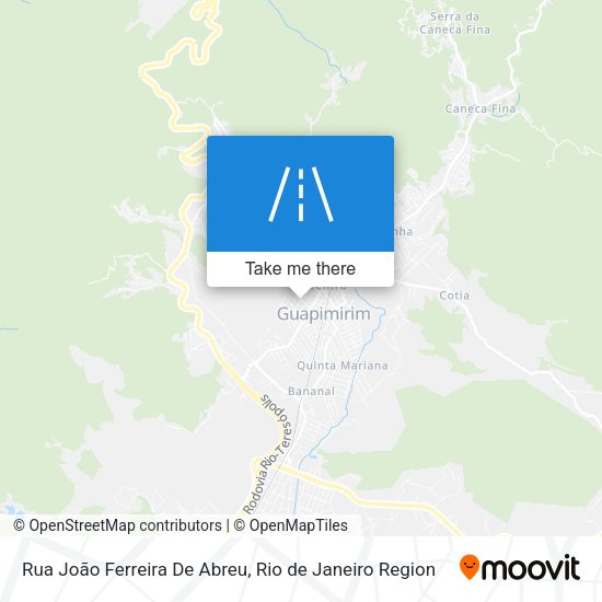 Rua João Ferreira De Abreu map