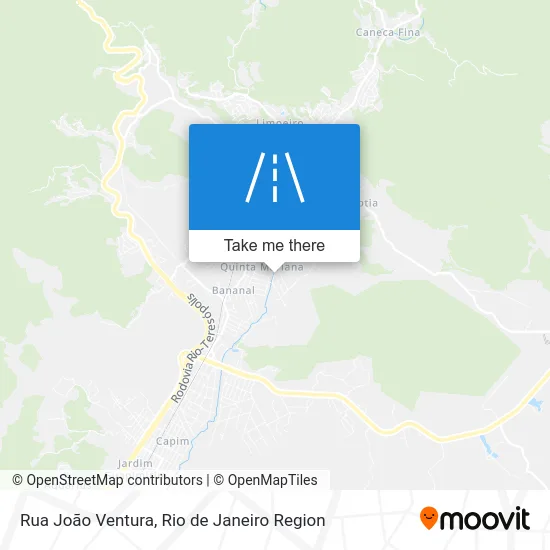 Rua João Ventura map
