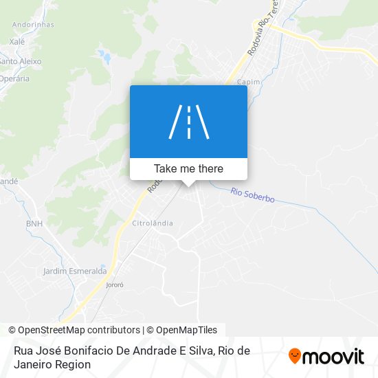 Rua José Bonifacio De Andrade E Silva map