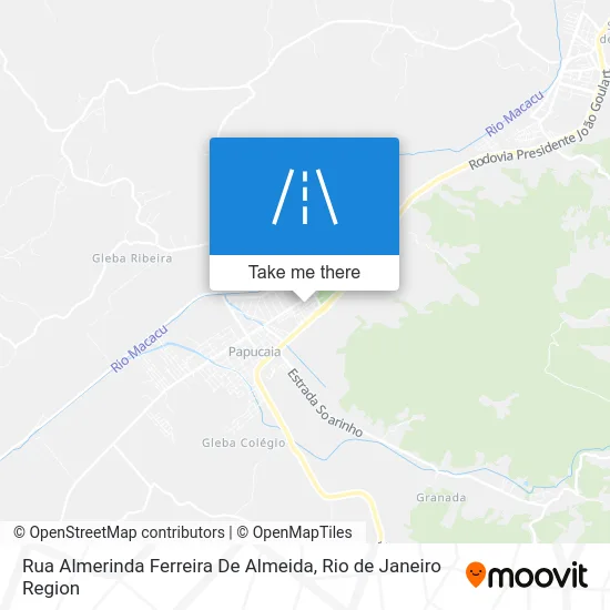 Rua Almerinda Ferreira De Almeida map