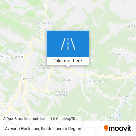 Mapa Avenida Hortencia