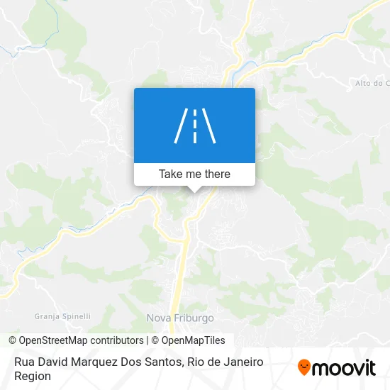 Rua David Marquez Dos Santos map