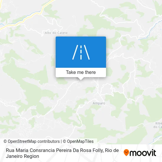 Rua Maria Consrancia Pereira Da Rosa Folly map