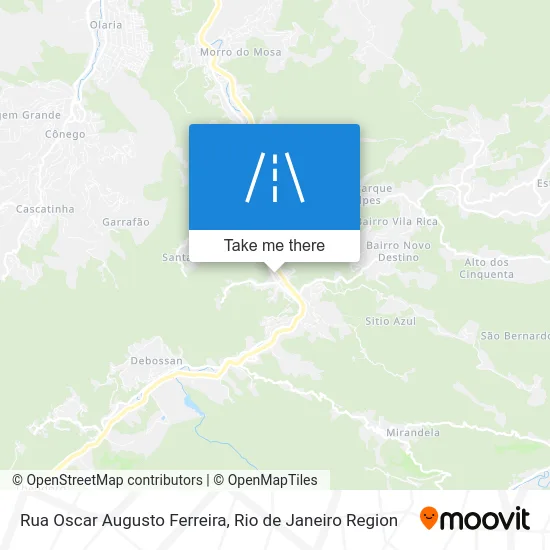 Rua Oscar Augusto Ferreira map