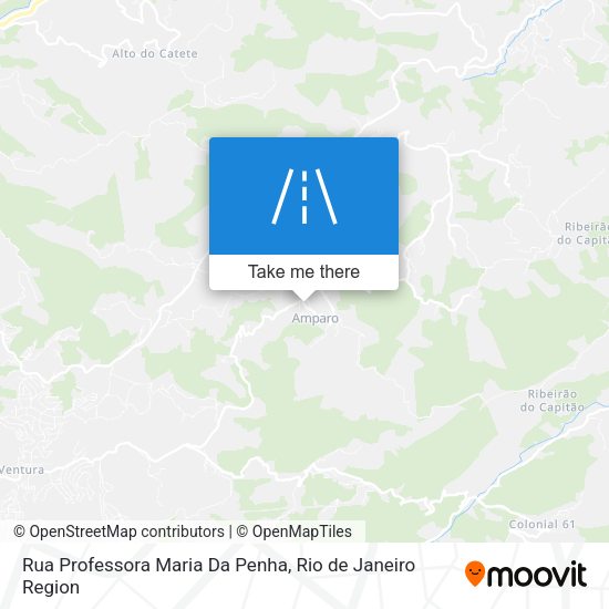 Rua Professora Maria Da Penha map