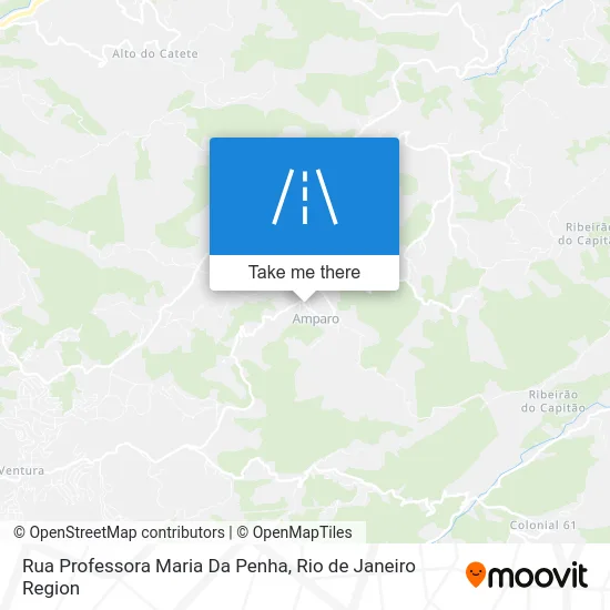 Rua Professora Maria Da Penha map