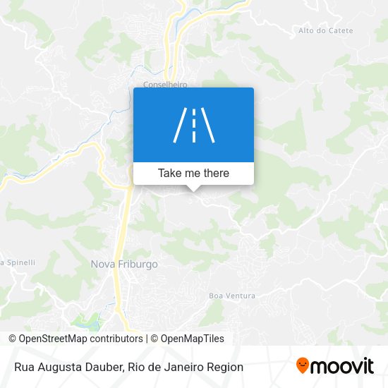 Rua Augusta Dauber map