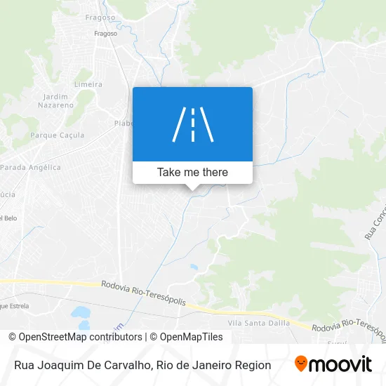 Rua Joaquim De Carvalho map