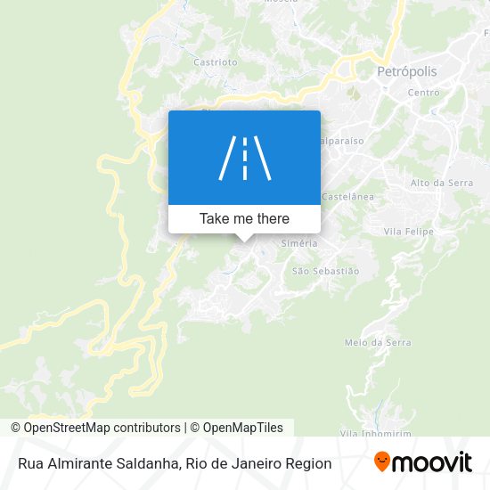 Rua Almirante Saldanha map