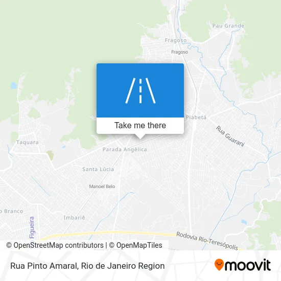Rua Pinto Amaral map
