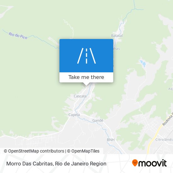 Morro Das Cabritas map