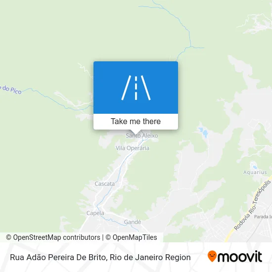 Rua Adão Pereira De Brito map