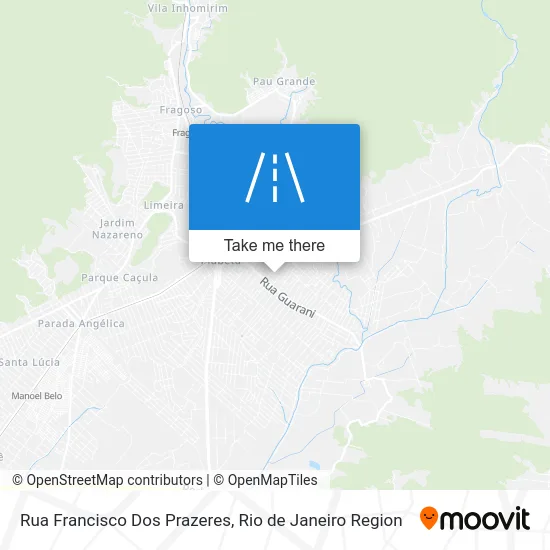 Rua Francisco Dos Prazeres map