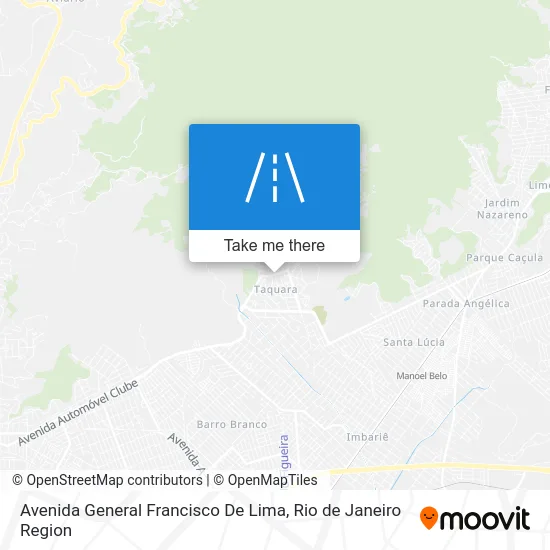 Avenida General Francisco De Lima map